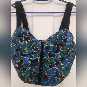 Zara crop top, size small, black